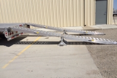 Ramp extended for trailer in Fargo, ND