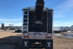 Conveyor Trailer rear view