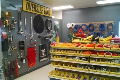 Trailer repair shop interior in Fargo, ND