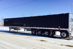 Black trailer in Williston, ND