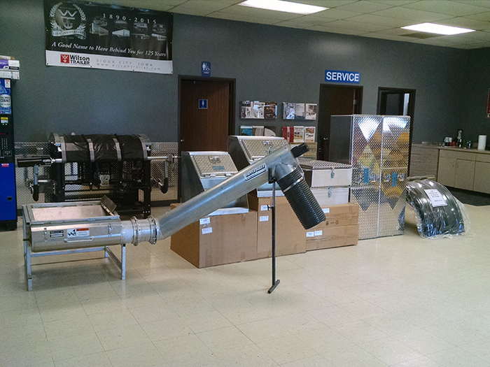 a repair shop featuring Trailer Parts in Williston, ND